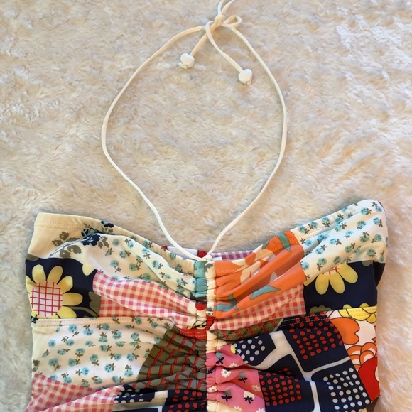 Zimmermann Patchwork Swimsuit Sz 12 - Picture 2 of 10